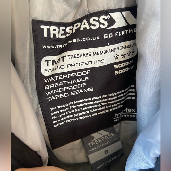 Trespass black ski pants - Picture 7 of 10